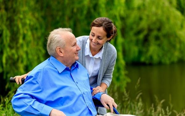 Older person and carer
