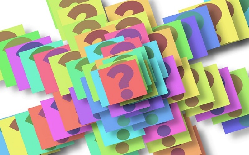 question marks